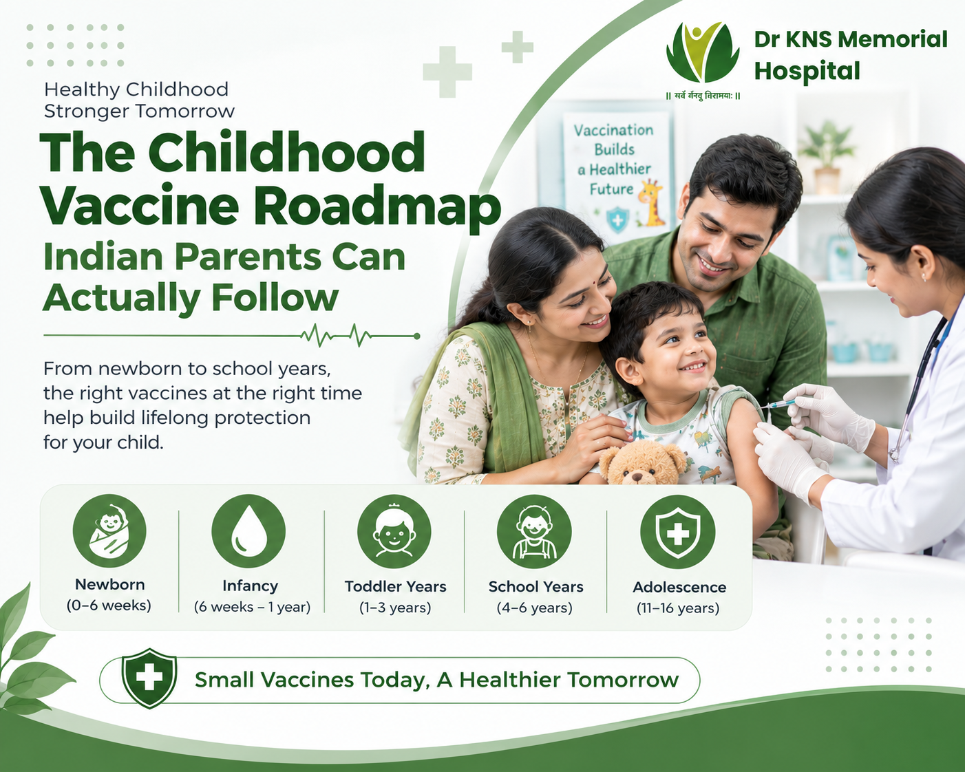 The Childhood Vaccine Roadmap Indian Parents Can Actually Follow